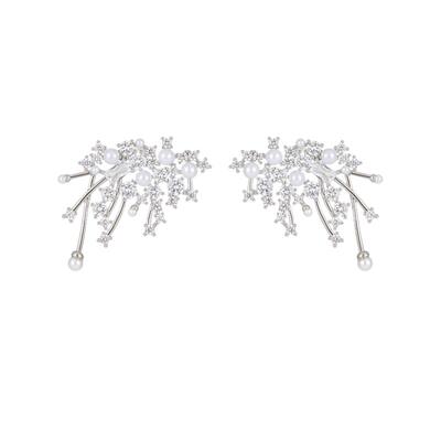 【自营】daisy beauty玫瑰的故事黄亦玫同款珍珠锆石耳钉耳饰耳环