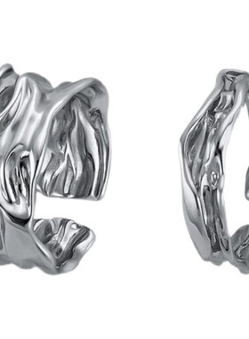 戒指男女复古百搭褶皱纹理