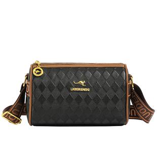 大容量真皮包包女2024新款时尚百搭单肩包高级感宽肩带斜挎枕头包