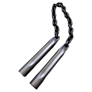 武术双节棍防身便携双节棍实战二节棍自卫健身车载破窗打狗两节棍