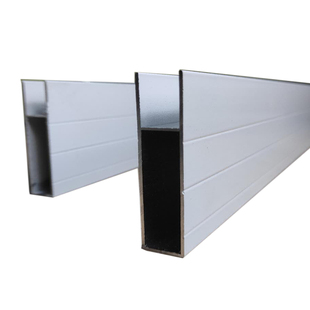 创业先锋哥加厚单边立柱靠墙立柱方管铝材铝型材铝合金卡槽封边条