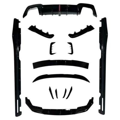 宝马3系改VTEN后唇前铲侧裙尾翼