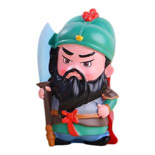 遇见三国演义盲盒2024新款国潮古风刘备关羽张飞曹操手办奖品礼物