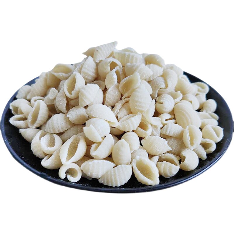 正宗陕西麻食猫耳朵面食安康特产小吃烩麻什子海螺贝壳面350g/袋