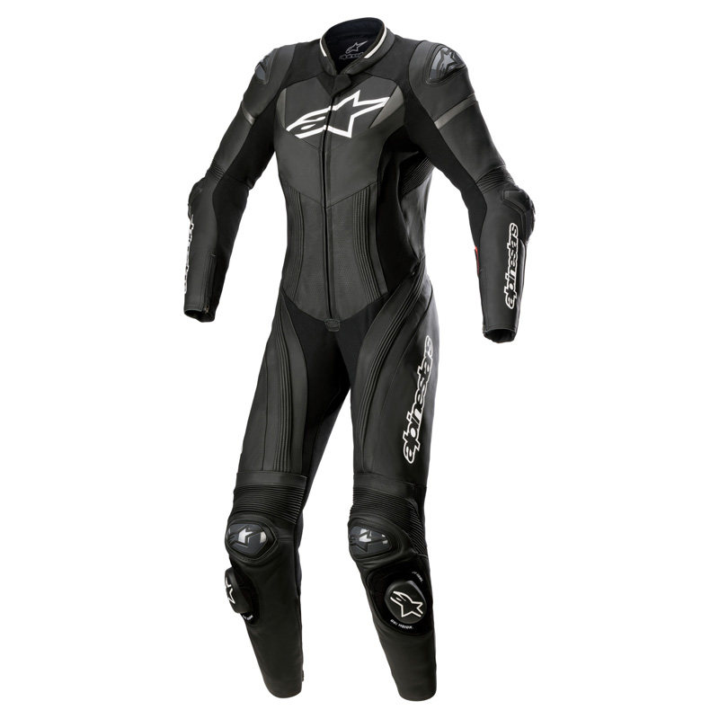 意大利Alpinestars A星女子连体衣真皮皮衣专业出游骑行服赛事服