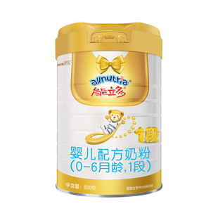 澳优能力多1段800g婴儿配方奶粉能立多官方旗舰店