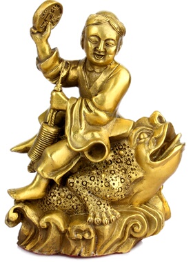 纯铜刘海戏金蟾摆件工艺品