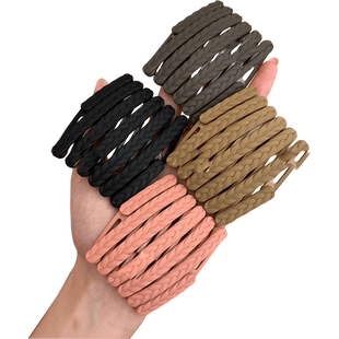 折叠洗脸旅行头发发箍女2024新款发卡今年流行的伸缩头箍简约发捆