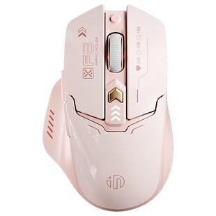 英菲克F8无线鼠标可充电无声静音Typec办公笔记本台式电脑女生usb