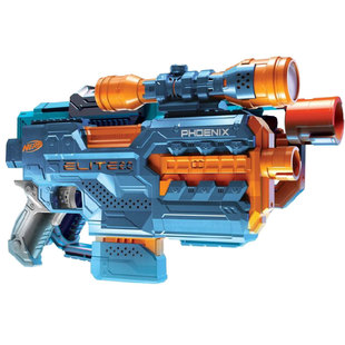 NERF热火精英2.0涅槃震荡波赤焰火狐指挥官星速疾风盾甲玩具枪