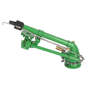 雾化涡轮喷枪360度自动旋转摇臂农业浇地神器灌溉喷头洒水降尘温