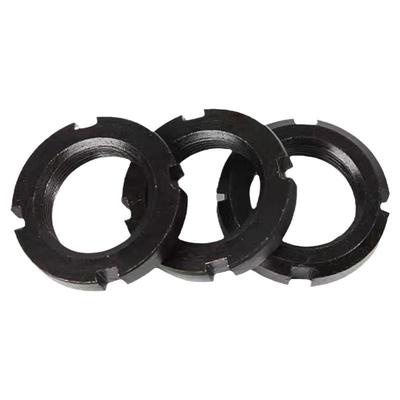 退母M300螺帽国标开槽锁紧帽止圆螺母-并元罗母GB812圆形罗帽M10