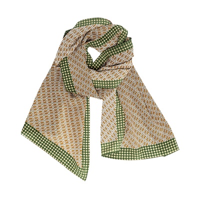 春秋时尚百搭100%桑蚕丝长条丝巾