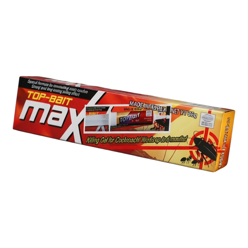 TOP-BAITMax蟑螂药饵凝胶35g杀虫剂新潮新包装韩国制造全窝家用版
