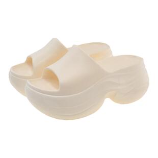 厚底拖鞋女夏季外穿防滑海边沙滩增高绝美超火潮流2025新款凉拖鞋