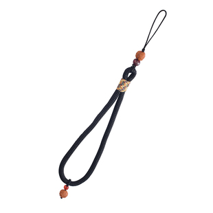 手机挂绳手腕绳挂脖斜挎中国风手机链短款防摔复古挂饰结实耐用钥匙吊坠腕带手工编织挂件手机壳防丢绳子饰品