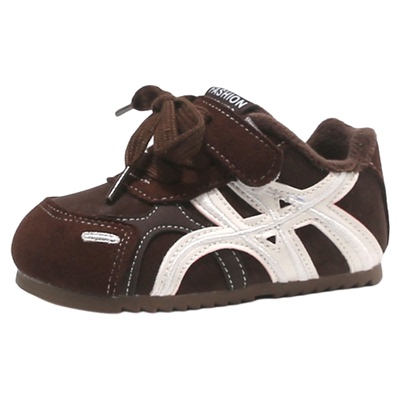 儿童保暖运动鞋冬季加绒德训鞋