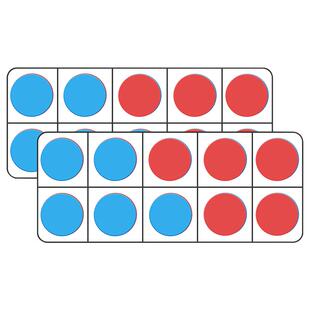 多奇磁性十格阵数学教具一年级20以内加减法凑十法30mm圆片小学生