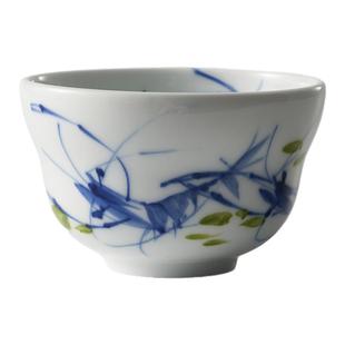 秋野家景德镇新中式虾趣手绘高温餐具套装米饭碗汤面碗家用一人食
