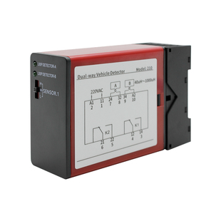 地感检测器道闸控制器地感线圈控制器单路处理器通用型车辆检测器