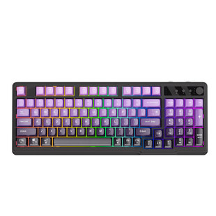 英克尔无线蓝牙键盘机械手感游戏低音办公渐变鼠标薄膜键鼠套装