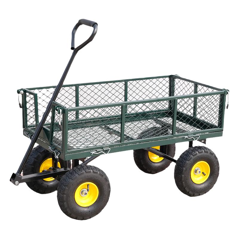 四輪拖車車折疊拉貨車網(wǎng)車搬運(yùn)車