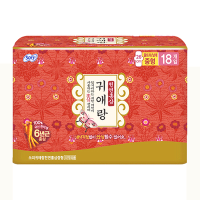韩国原装进口贵艾朗贵爱娘卫生巾
