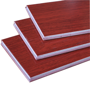 武汉微晶石木微晶纳米石晶地板12mm石塑安装烤漆木纹spc厂家直销