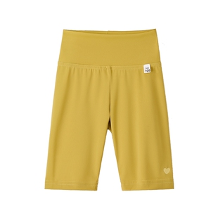 [7a抑菌]女童打底裤春秋女大童运动风鲨鱼裤宝宝五分短裤儿童裤子