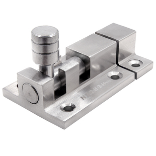 加厚明装铝合金门栓锁门闩扣卧室门卫生间木门插销防盗门窗插销锁