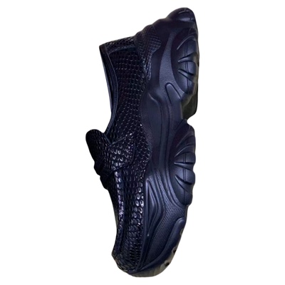 欧洲站轻便亮片时尚厚底乐福鞋