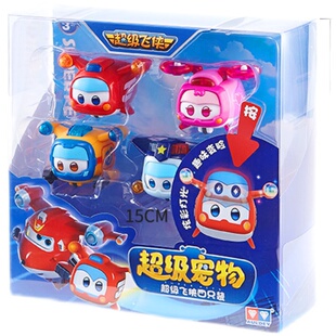 超级飞侠超级宠物玩具第九季变形爱宝警宝乐迪乐宝套装金小子雷克
