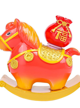 唐三彩陶瓷马摆件洛阳文创纪念品