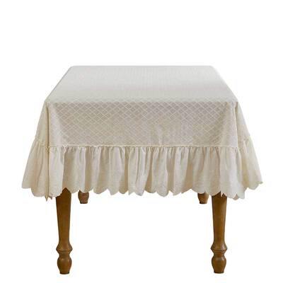 B棉麻防水防油防烫免洗桌布