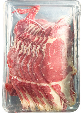巴西谷饲和牛原切眼肉牛肉片
