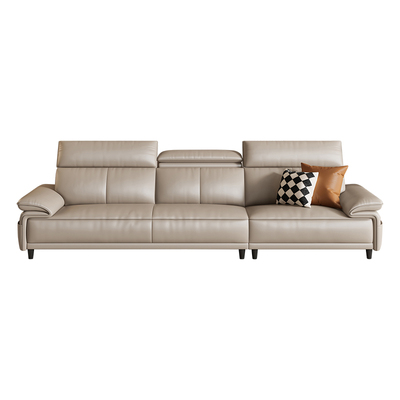 岚瑟琳意式轻奢可调节真皮沙发