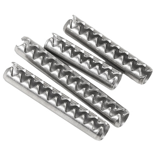 304不锈钢带齿弹性销波纹开口销锯齿形空心圆柱销M2M2.5M3M4M5M6