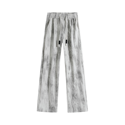 扎染重磅卫裤男款冬季加绒加厚