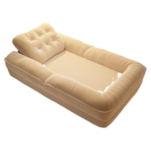 人类狗窝懒人沙发可躺可睡榻榻米床单人卧室小沙发床边靠背窝窝椅