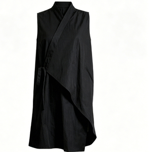美发小工服理发店专用工服美发技师工作服马甲助理围裙中工服马甲