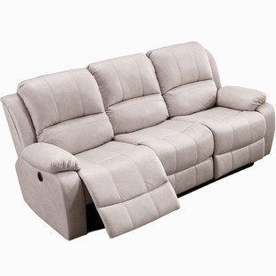 头等太空舱懒人直排组合沙发多功能电动布艺客厅大小中户型双三人
