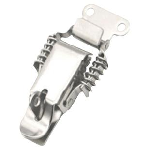 工业搭扣卡扣箱包配件304不锈钢双弹簧挂锁扣木箱锁扣小号箱扣