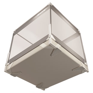 床围栏二合一防摔蚊帐全罩式家用卧室婴儿防止掉床免安装蒙古包新