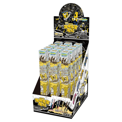 卡游按动中性笔海绵宝宝文具周边