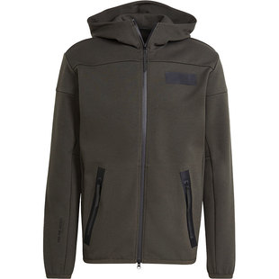 Adidas/阿迪达斯正品男子春秋连帽运动夹克外套 H31038