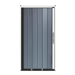 无下轨铝合金推拉折叠门厨房卫生间阳台空调隔断门通燃气隐形移门