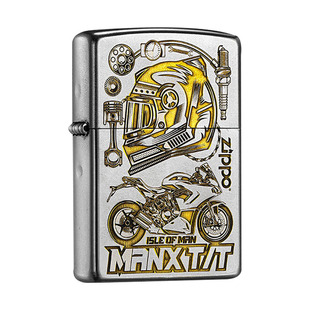 Zippo打火机正品深雕双面极速机车经典磨砂收藏送礼男士煤油机