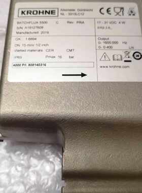 议价科隆krohne流量计BATCHFLUX 5500C 科隆电磁流量计