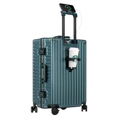 漫游多功能铝框款行李箱