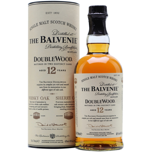 百富12年双桶单一麦芽威士忌 Balvenie 12 Year Old Double Wood